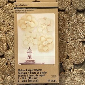 Recollections Craft Kit For Paper Flowers New